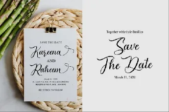 Margetha Calligraphy font