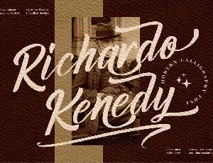 Richardo Kenedy font