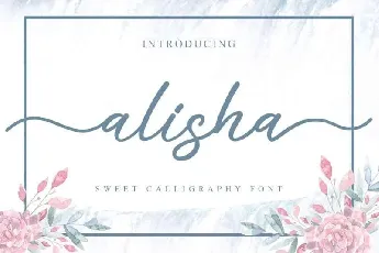 Alisha Sweet font