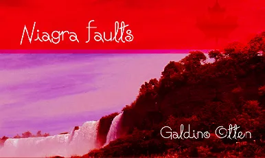 Niagra Faults font