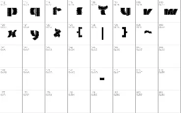 Movie Filmstrip font