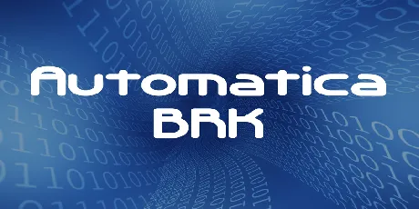 Automatica BRK font