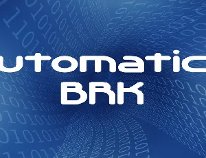 Automatica BRK font