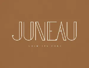 Juneau font