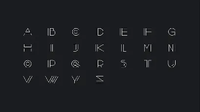 Vector font