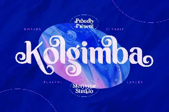 Kolgimba Modern Serif font