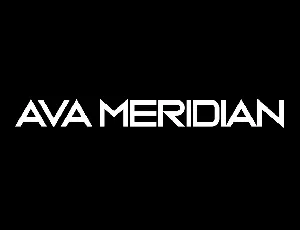 Ava Meridian font