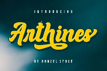 Arthines font