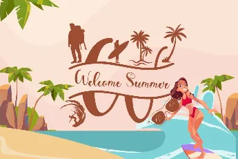 Summer Style Demo font