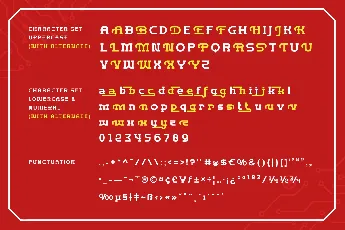 Backos font