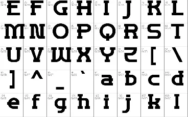 Backos font