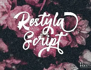 Restyla Script font