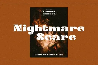 Nightmare Scare font