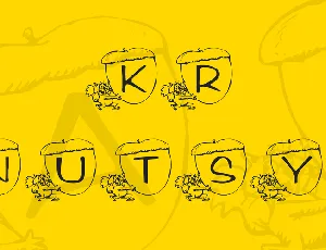 KR Nutsy! font