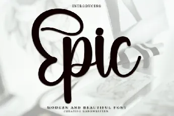 Epic font