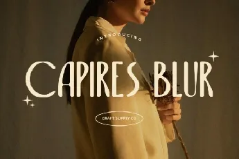 Capires Blur font