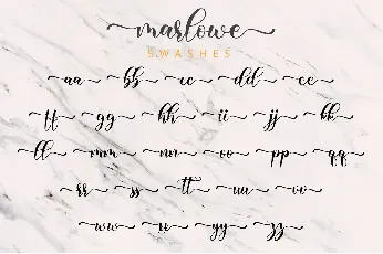 Marlowe font