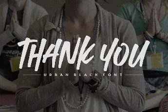 Urban Black font