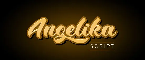 Angelika font