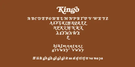 Kingo font