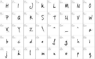 vincHand font