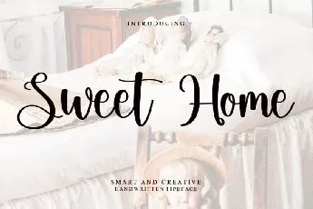 Sweet Home Script Typeface font