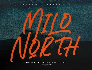 Milo North font