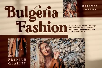 Bulgeria Classy Serif font