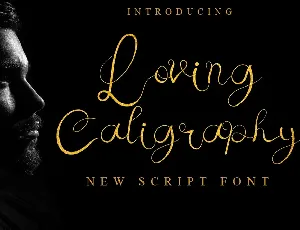 Loving Caligraphy font