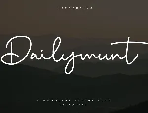 Dailymunt font