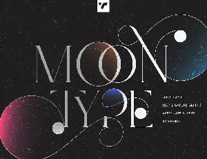 Moon Type font