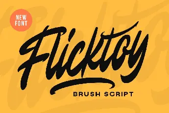 Flicktoy font