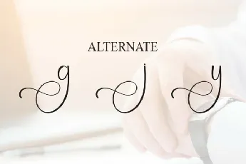 Delay Calligraphy font