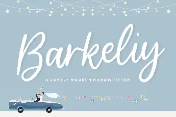 Barkeliy font