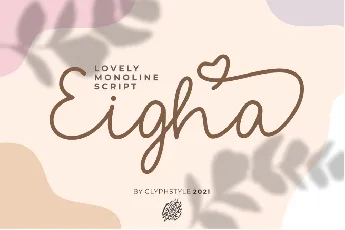 Eigha Demo font