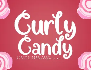 Curly Candy Demo font