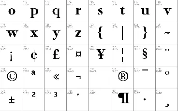 Danviska font