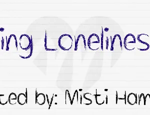 Killing Loneliness font