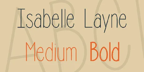 Isabelle Layne font