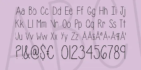 Isabelle Layne font