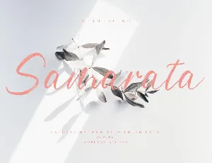 Samarata font