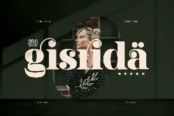 Gisrida Modern Serif font