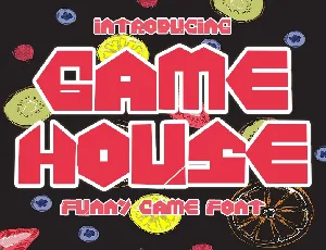 Game House font
