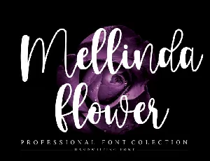 Mellinda Flower Script font