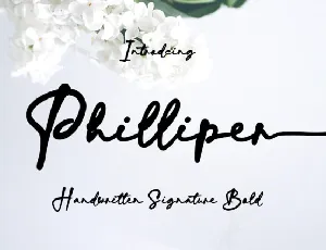 Philliper font