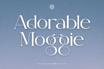 Adorable Moggie DEMO font