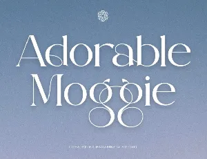 Adorable Moggie DEMO font