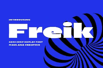 Freik font