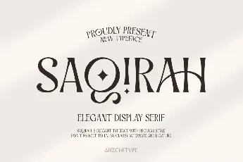 Saqirah font