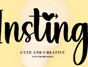 Insting font